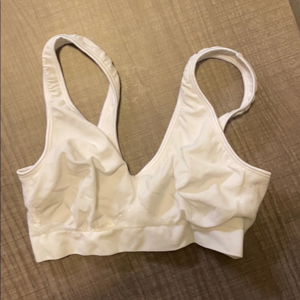 A sports bra
